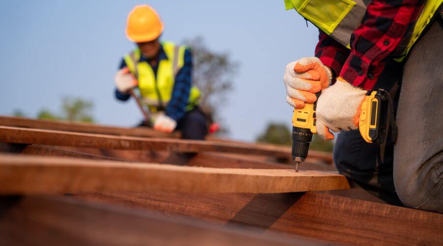 Professional metal roof installation in Hermann, MO